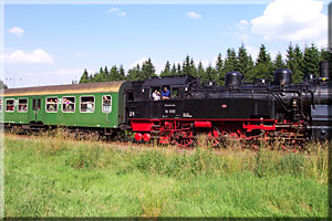 Dampfbahnfahrten am Rennsteig